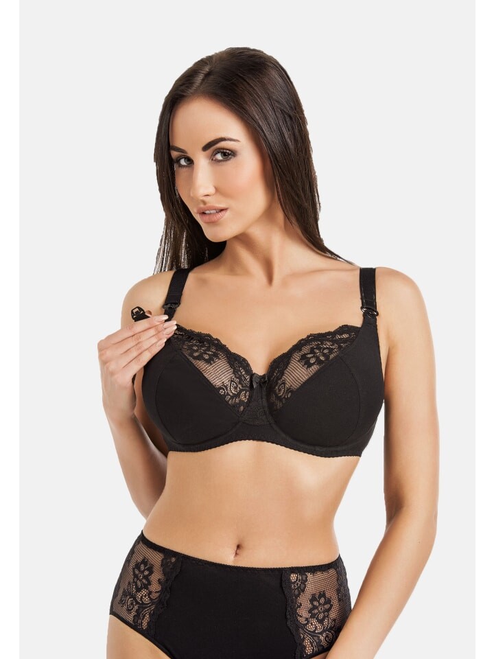 Бюстгальтер для кормления Teyli, черный
Бюстгальтер для кормления Teyli, черный