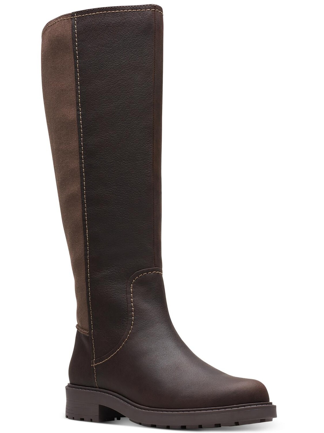 Женские сапоги до колена из искусственной кожи Opal Glow Clarks, цвет Dark Brown Leather
Женские сапоги до колена из искусственной кожи Opal Glow Clarks, цвет Dark Brown Leather