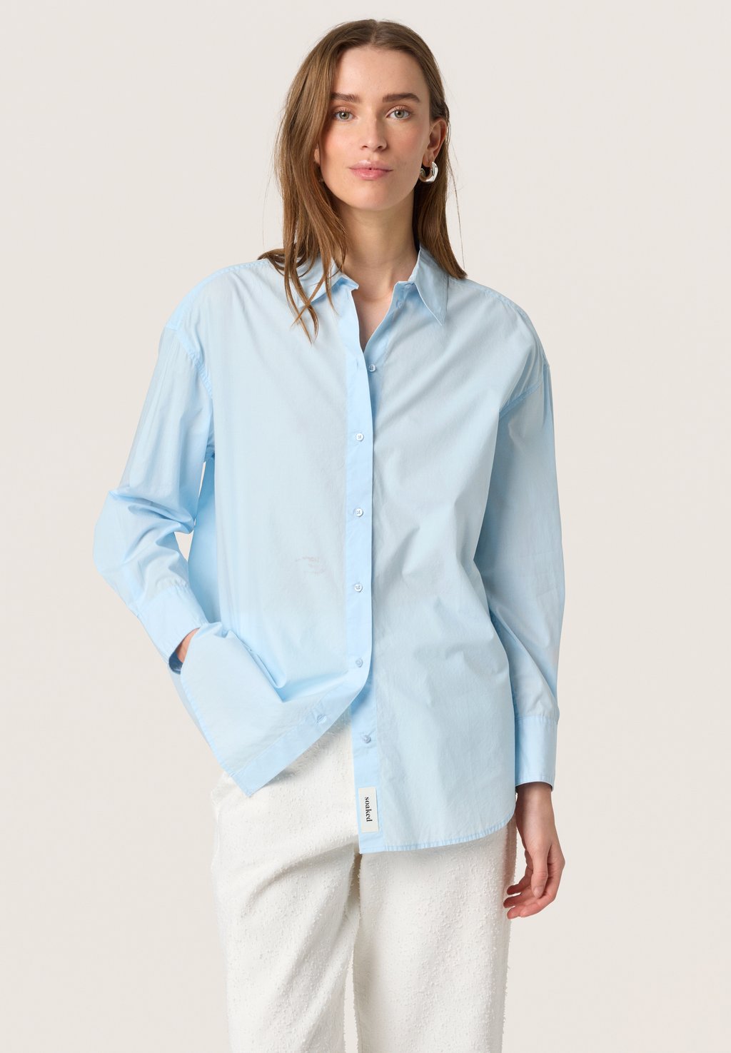 Блузка на пуговицах JANI LS Soaked in Luxury, светло-голубой
Блузка на пуговицах JANI LS Soaked in Luxury, светло-голубой