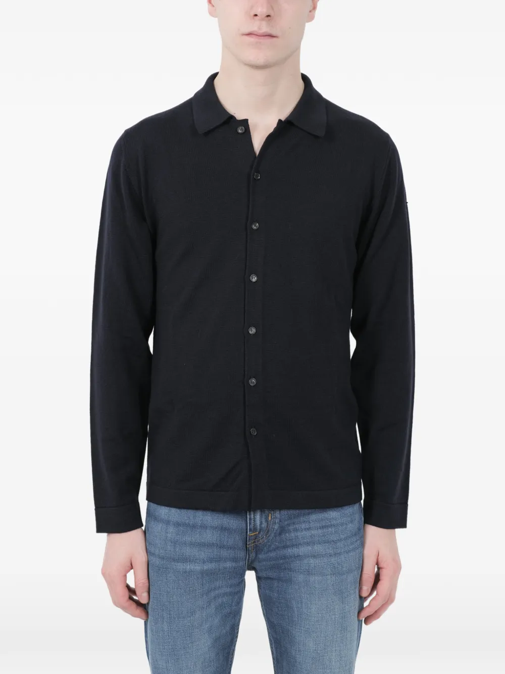 Приталенная рубашка на пуговицах Zanone, черный
Приталенная рубашка на пуговицах Zanone, черный
