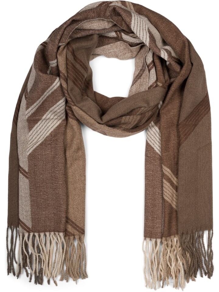 Шарф styleBREAKER, цвет braun/beige
Шарф styleBREAKER, цвет braun/beige