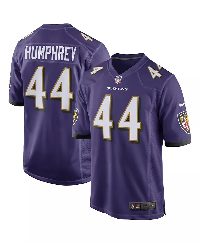 Мужская игровая футболка Baltimore Ravens игрока Марлона Хамфри в фиолетовом цвете Nike
Мужская игровая футболка Baltimore Ravens игрока Марлона Хамфри в фиолетовом цвете Nike