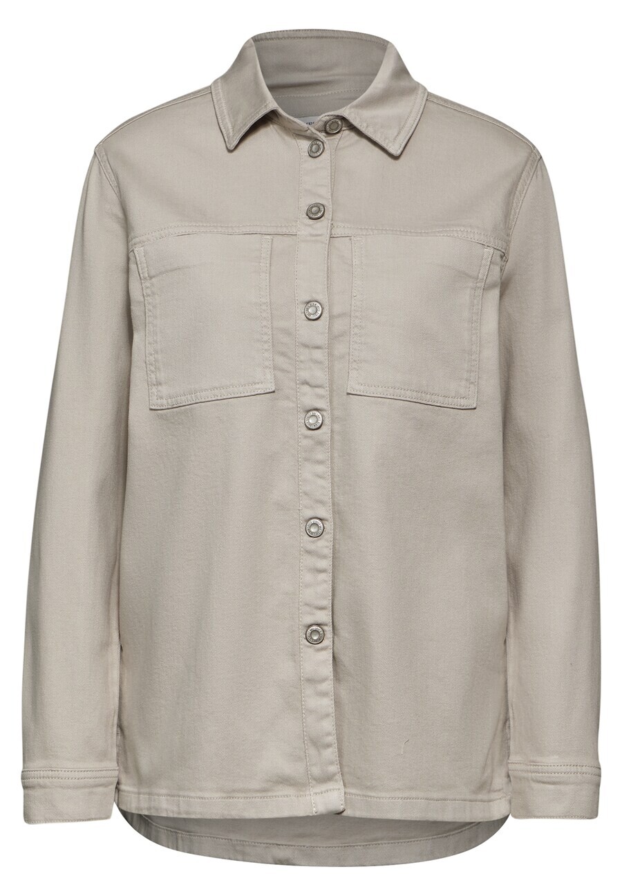 Джинсовая куртка STREET ONE Between-Season Jacket, бежевый 
Джинсовая куртка STREET ONE Between-Season Jacket, бежевый