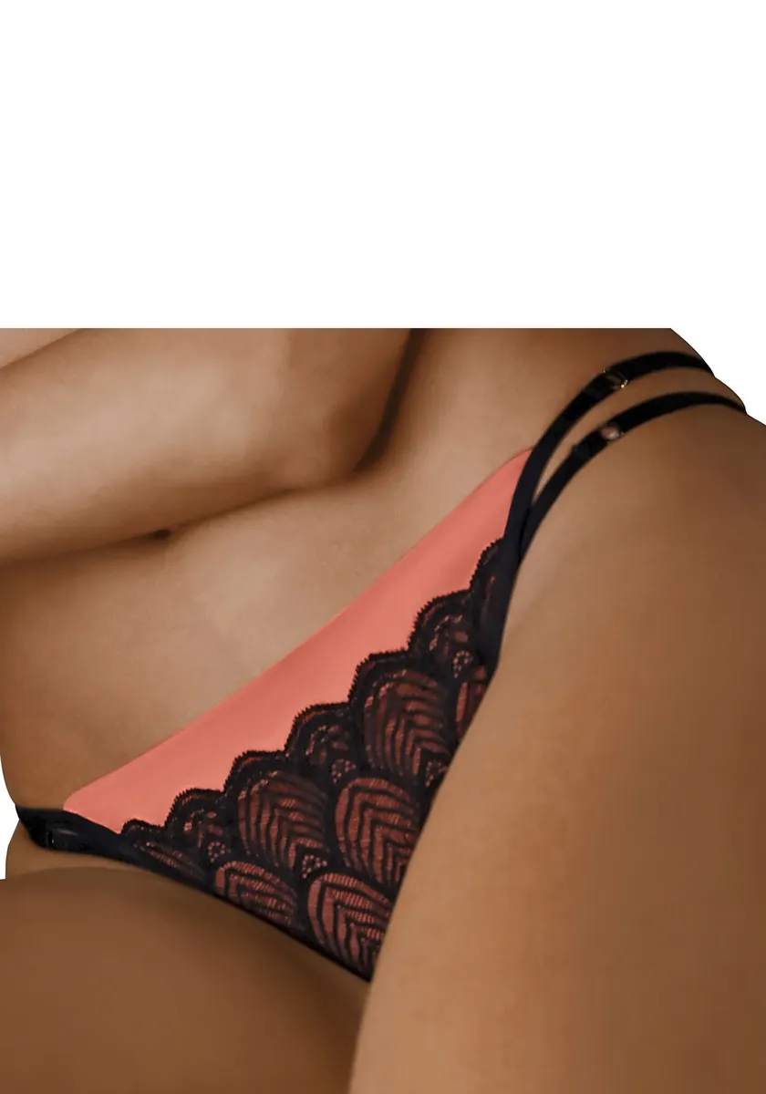 Стринги LASCANA "Белинда" из красивой атласной ткани в сочетании с кружевом, цвет Schwarz-Kupfer
Стринги LASCANA "Белинда" из красивой атласной ткани в сочетании с кружевом, цвет Schwarz-Kupfer