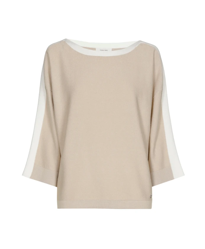 Хлопковый свитер с вырезом-лодочкой Marie Mãro, бежевый
Хлопковый свитер с вырезом-лодочкой Marie Mãro, бежевый