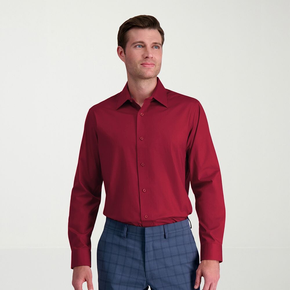 Мужская классическая рубашка Haggar Premium Comfort классического кроя, устойчивая к морщинам, цвет Tibetan Red
Мужская классическая рубашка Haggar Premium Comfort классического кроя, устойчивая к морщинам, цвет Tibetan Red