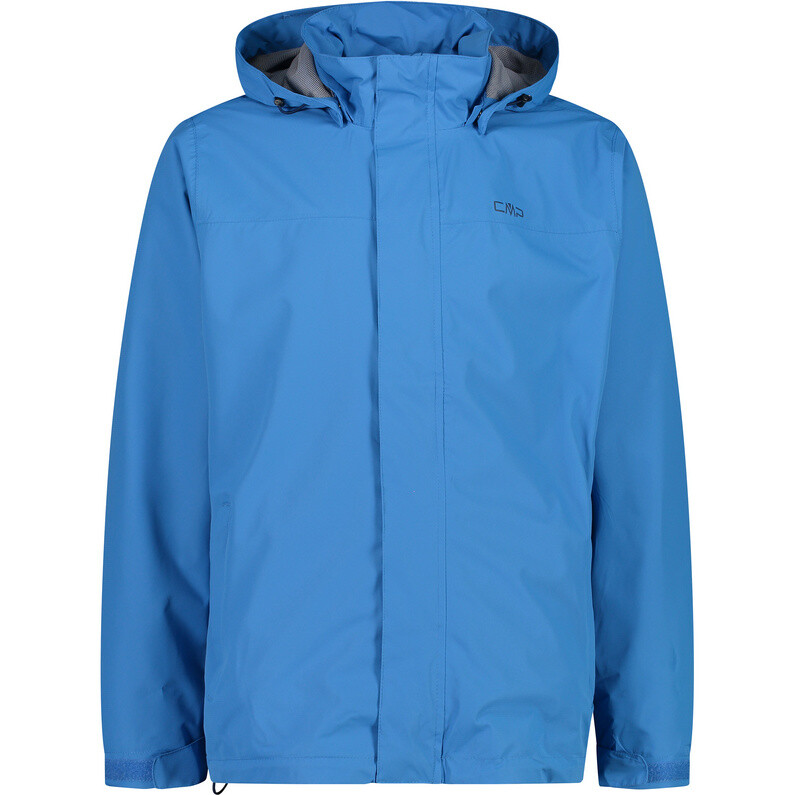 Мужская куртка от дождя на пуговицах с капюшоном CMP, синий 
Мужская куртка от дождя на пуговицах с капюшоном CMP, синий