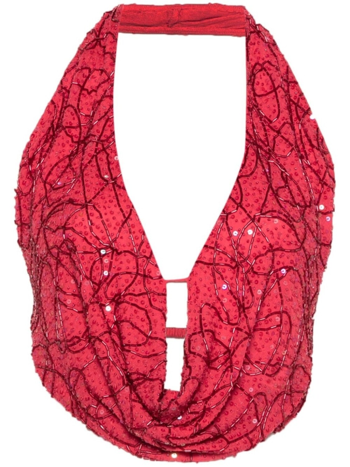 Cult Gaia декорированный топ Ballina, розовый
Cult Gaia декорированный топ Ballina, розовый