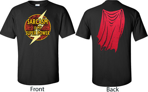 Аксессуары OffWorld Designs OffWorld Designs T-Shirt: Sarcasm Super Power (Medium)
Аксессуары OffWorld Designs OffWorld Designs T-Shirt: Sarcasm Super Power (Medium)