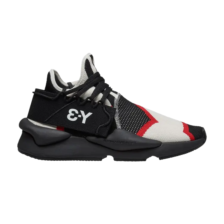 Кроссовки Y-3 Kaiwa 'Black White Red', черный
Кроссовки Y-3 Kaiwa 'Black White Red', черный