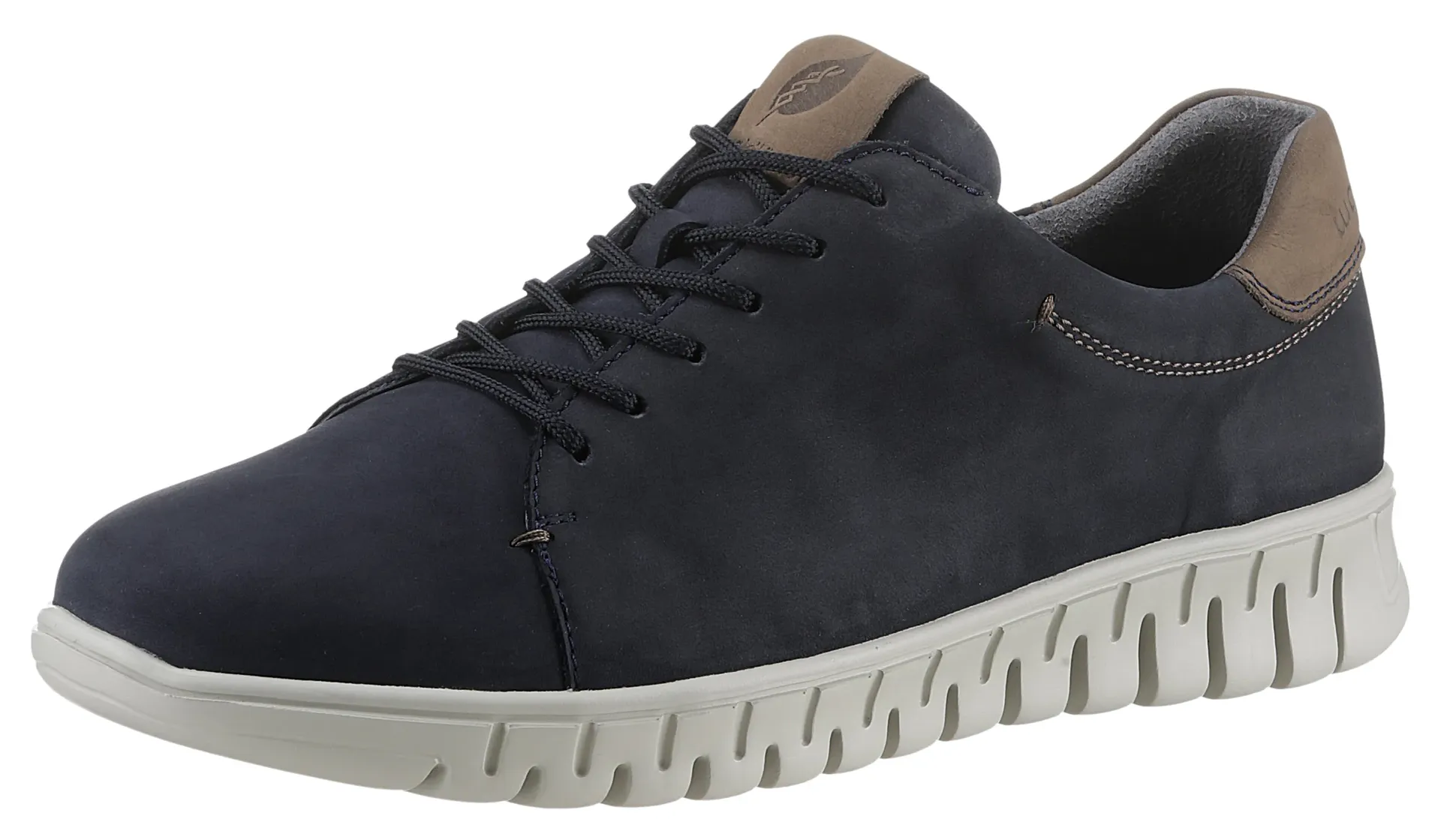 Кроссовки Waldläufer "H-Baldo", на шнуровке, повседневная обувь с активной кожаной стелькой, ширина H, цвет Dunkelblau-Taupe 
Кроссовки Waldläufer "H-Baldo", на шнуровке, повседневная обувь с активной кожаной стелькой, ширина H, цвет Dunkelblau-Taupe