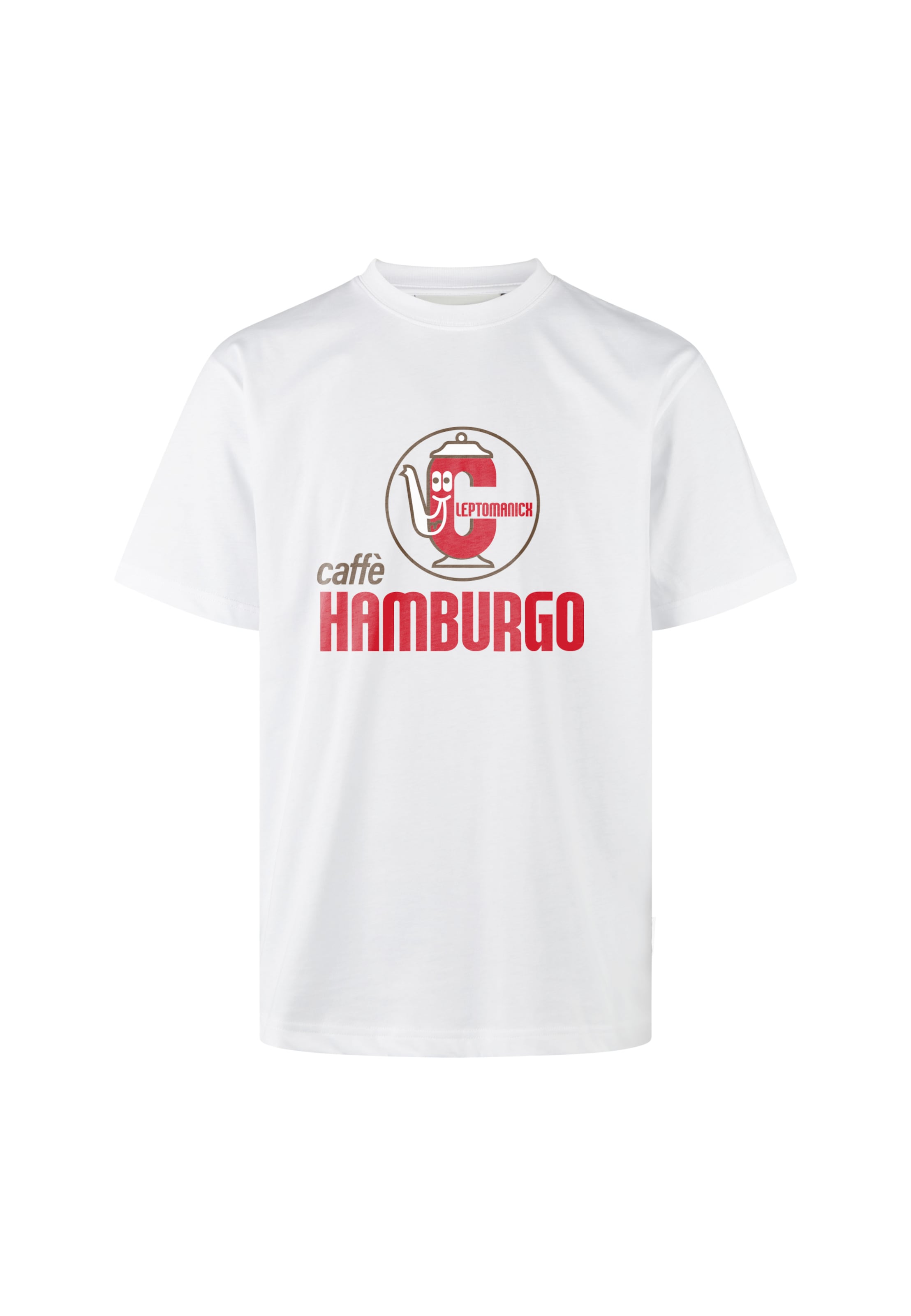 Cleptomanicx Футболка 'Hamburgo' в белом цвете
Cleptomanicx Футболка 'Hamburgo' в белом цвете