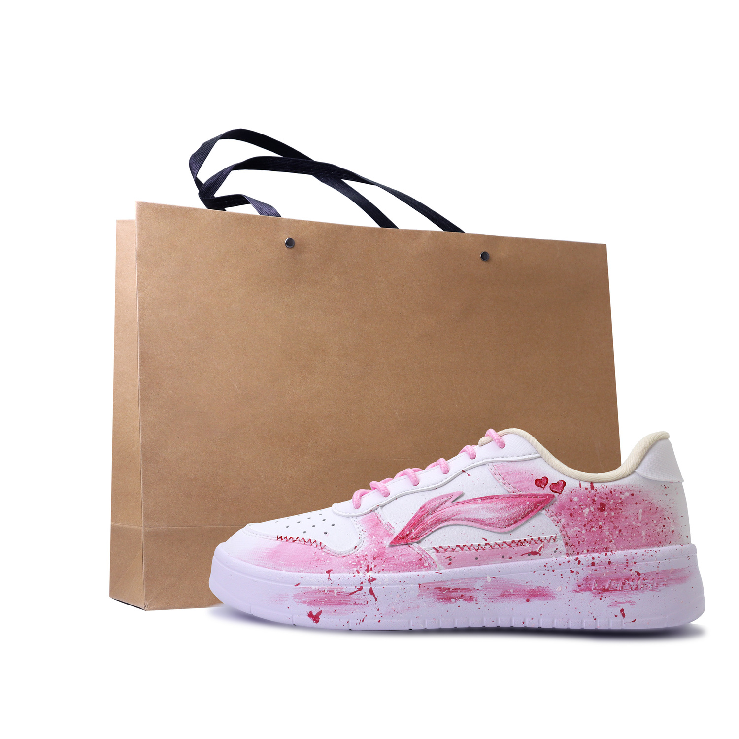 LINING Лининг Понтун Боутс устойчивые к истиранию, легкие и дышащие лоу-топ скейтбордские кроссовки унисекс бело-розовые, цвет White Pink
LINING Лининг Понтун Боутс устойчивые к истиранию, легкие и дышащие лоу-топ скейтбордские кроссовки унисекс бело-розовые, цвет White Pink