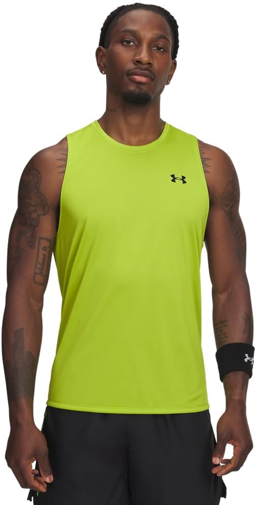 Under Armour мужская футболка-майка Tech, (326) Green Vibe/Black
Under Armour мужская футболка-майка Tech, (326) Green Vibe/Black