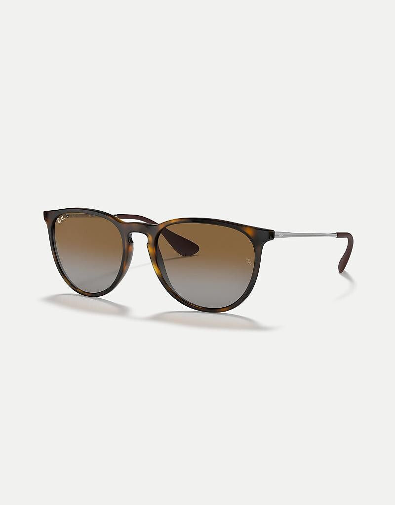 Солнцезащитные очки Ray-Ban Erika Classic Phantos темно-коричневого черепахового цвета с коричневыми линзами
Солнцезащитные очки Ray-Ban Erika Classic Phantos темно-коричневого черепахового цвета с коричневыми линзами