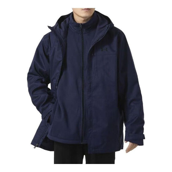Куртка solid color leisure warm three-in-one jacket 'blue' Under Armour, синий
Куртка solid color leisure warm three-in-one jacket 'blue' Under Armour, синий
