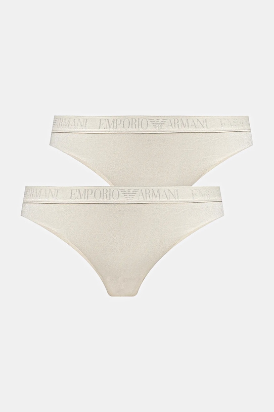 2 пары трусов Emporio Armani Underwear, бежевый
2 пары трусов Emporio Armani Underwear, бежевый