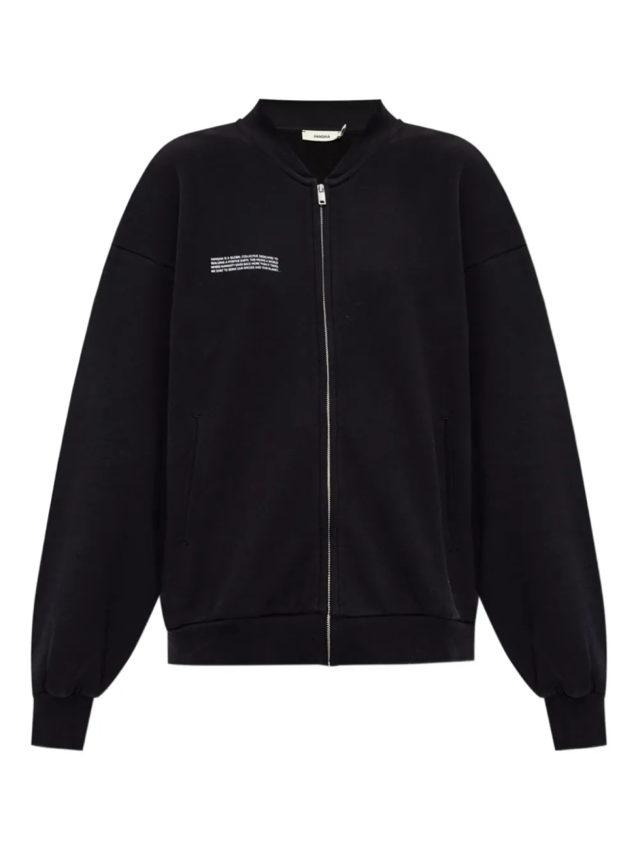 Куртка на молнии Pangaia, черный
Куртка на молнии Pangaia, черный