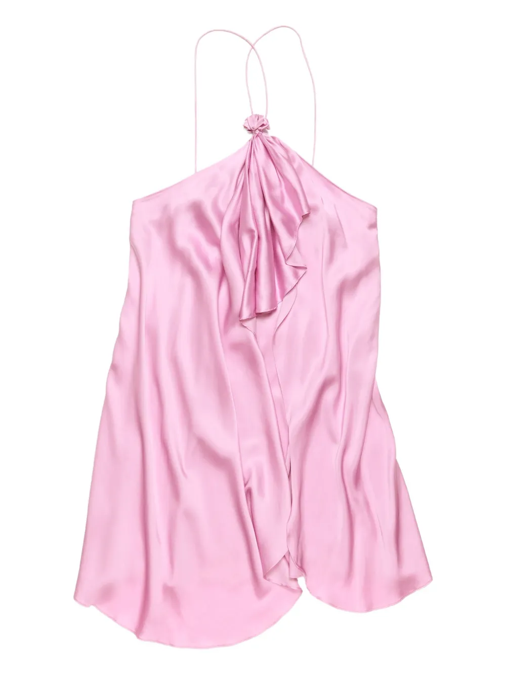 Платье мини с вырезом халтер Acne Studios, розовый
Платье мини с вырезом халтер Acne Studios, розовый