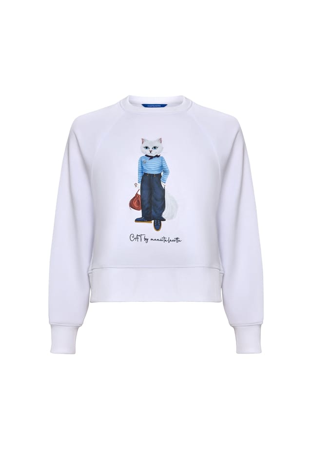 Толстовка Морской кот Cat By Manii'Ta Lacitta, белый
Толстовка Морской кот Cat By Manii'Ta Lacitta, белый