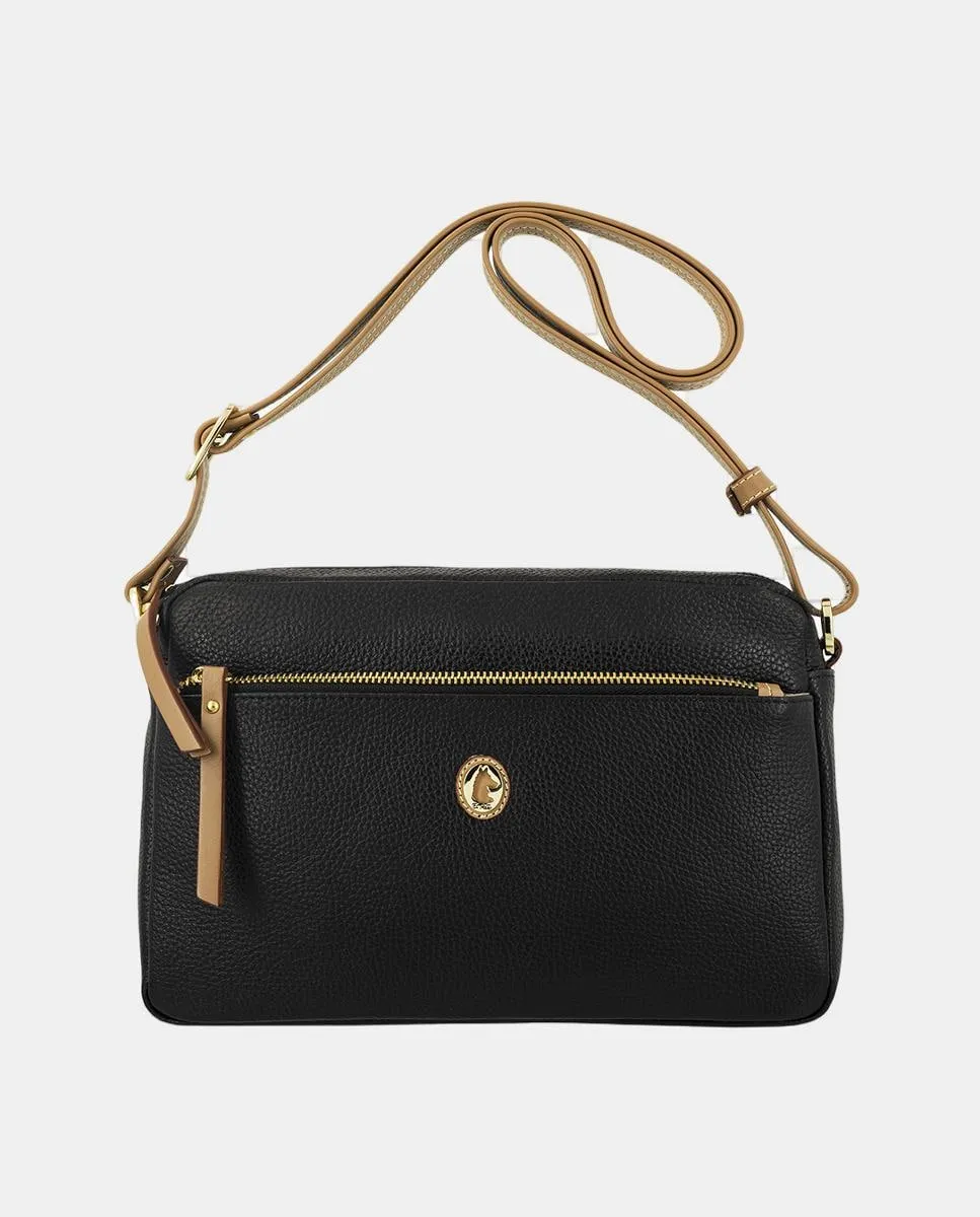 Рюкзак с тремя карманами и регулируемым наплечным ремнем El Potro, черный
Рюкзак с тремя карманами и регулируемым наплечным ремнем El Potro, черный