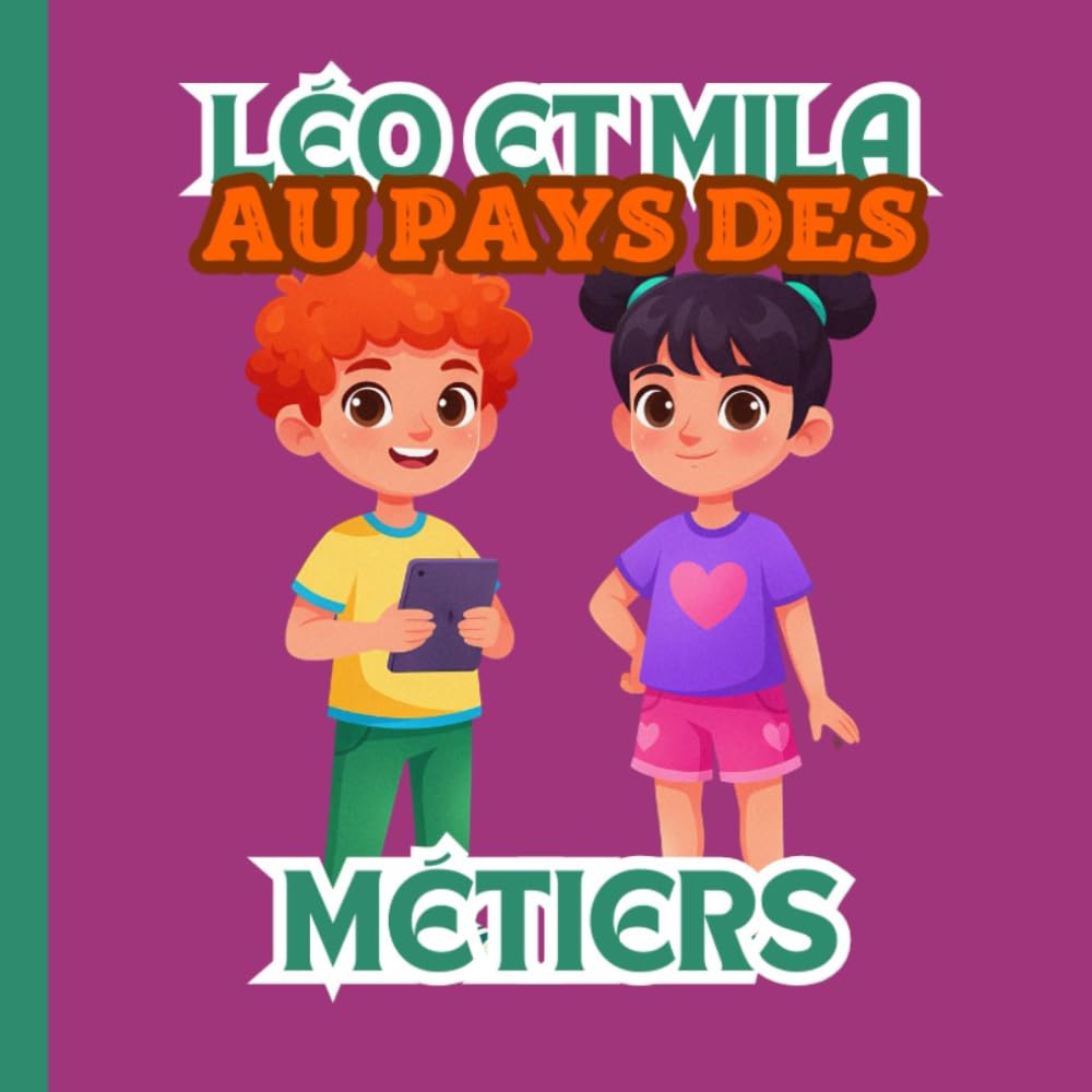 Le Grand Voyage de Léo et Mila au Pays des Métiers - Un livre éducatif illustré pour enfants dès 6 ans - Découvrir les métiers en s’amusant - 100 pages (French Edition) (Independently published)
Le Grand Voyage de Léo et Mila au Pays des Métiers - Un livre éducatif illustré pour enfants dès 6 ans - Découvrir les métiers en s’amusant - 100 pages (French Edition) (Independently published)