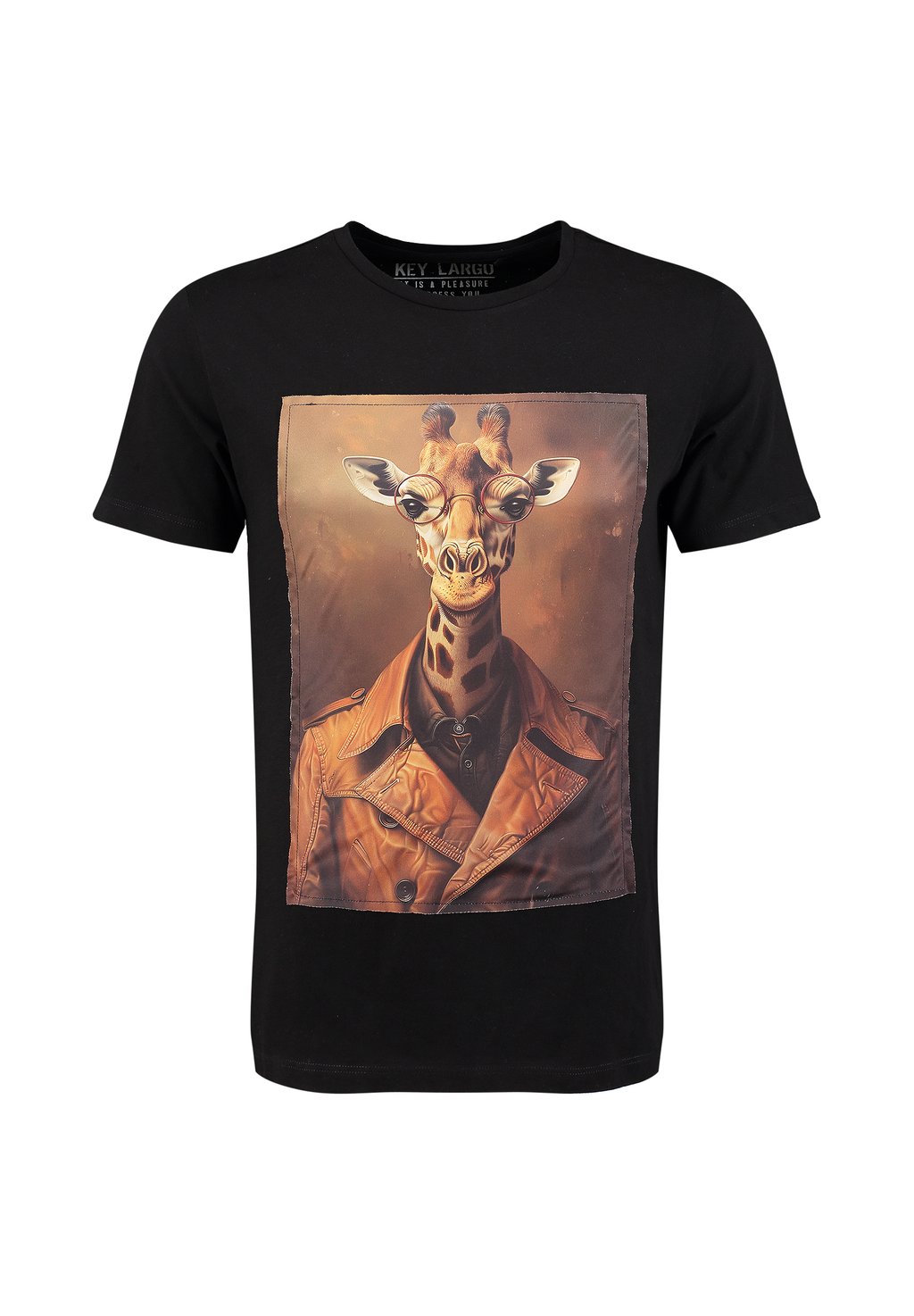 Футболка с принтом MT SMART GIRAFFE ROUND Key Largo, черный
Футболка с принтом MT SMART GIRAFFE ROUND Key Largo, черный