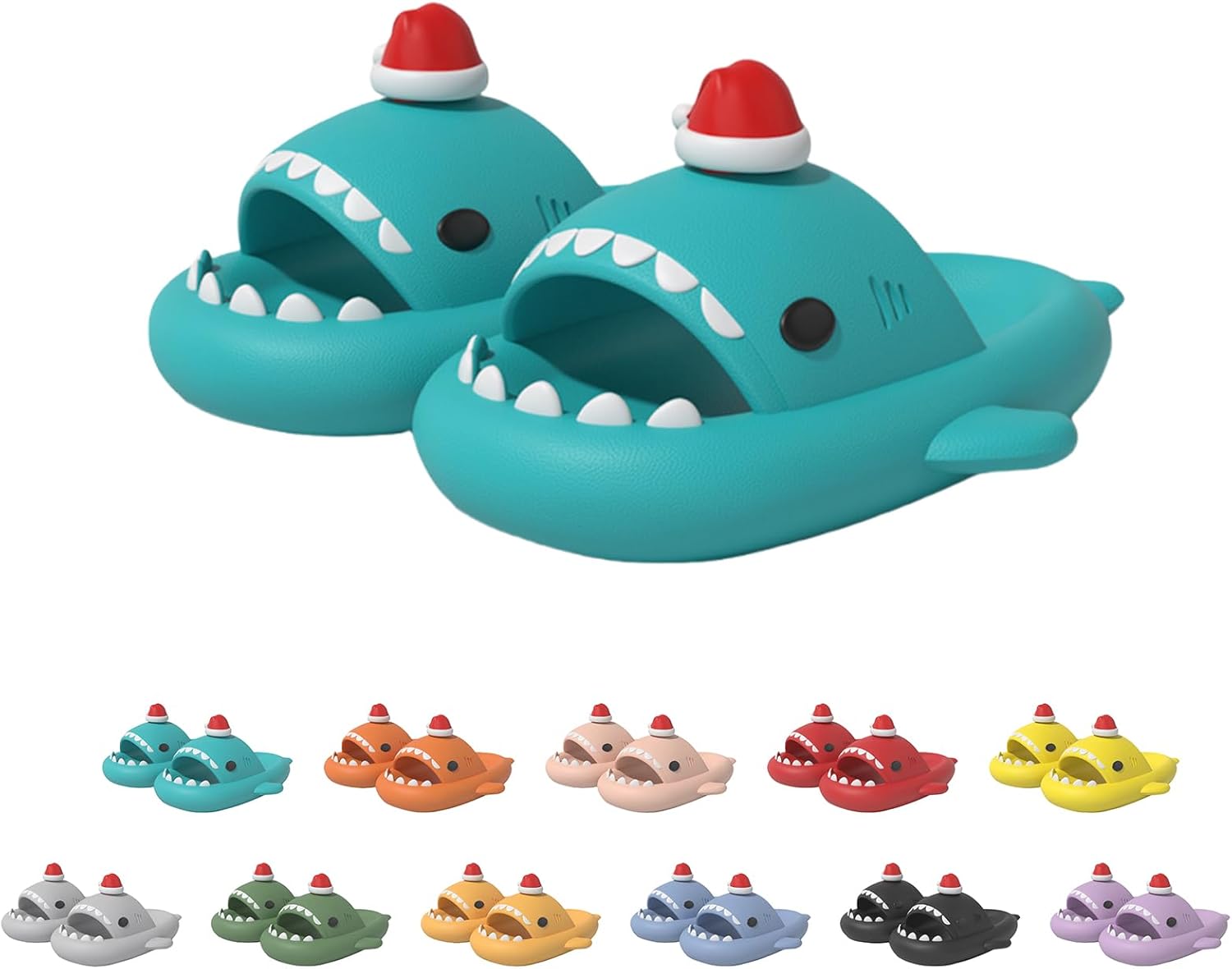 Рождественские шлепанцы с акулой, Шлепацы с акулой для мужчин и женщин, 3D мультяшные шлепанцы-акулы, шлепанцы для Рождества и Хэллоуина Generic, зеленый
Рождественские шлепанцы с акулой, Шлепацы с акулой для мужчин и женщин, 3D мультяшные шлепанцы-акулы, шлепанцы для Рождества и Хэллоуина Generic, зеленый