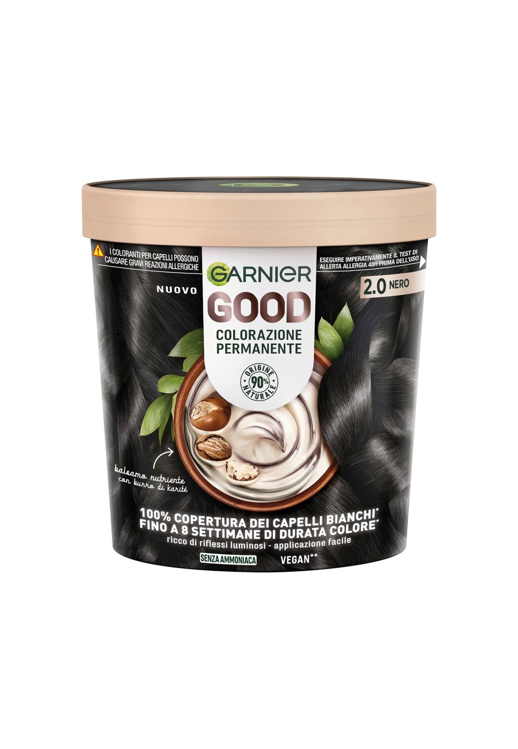 Краска для волос GOOD COLORAZIONE PERMANENTE SENZA AMMONIACA, 90% DI ORIGINE NATURALE, 2 PACK Garnier, черный
Краска для волос GOOD COLORAZIONE PERMANENTE SENZA AMMONIACA, 90% DI ORIGINE NATURALE, 2 PACK Garnier, черный