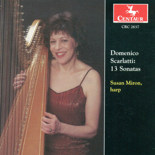CD диск Scarlatti / Miron: 13 Sonatas Transcribed for Harp By Susan Miron
CD диск Scarlatti / Miron: 13 Sonatas Transcribed for Harp By Susan Miron