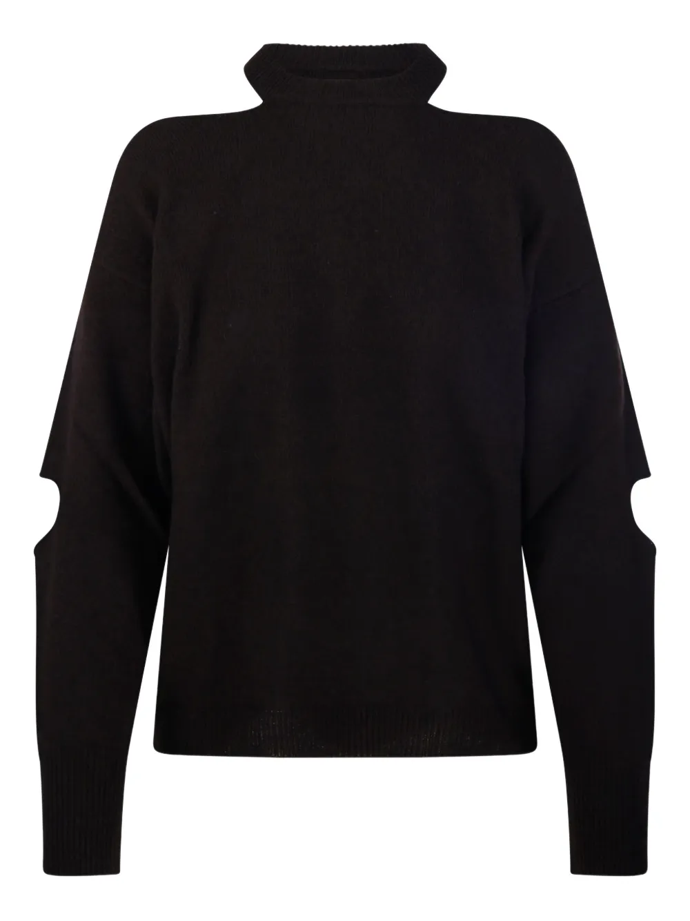 Свитер с вырезами на рукавах Federica Tosi, черный
Свитер с вырезами на рукавах Federica Tosi, черный