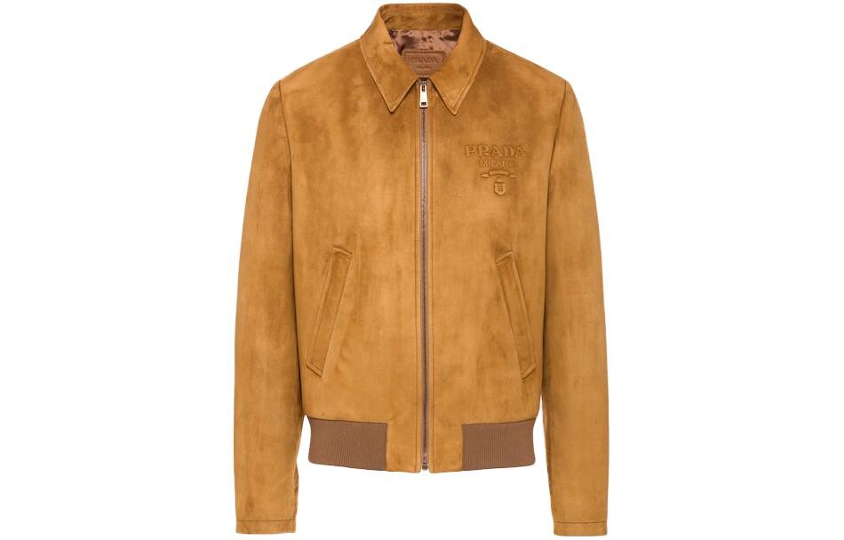Кожаная куртка мужская коричневая Prada, коричневый
Кожаная куртка мужская коричневая Prada, коричневый