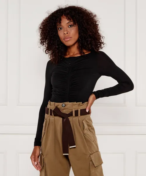 Блузка Арминио Slim fit Pinko, черный
Блузка Арминио Slim fit Pinko, черный