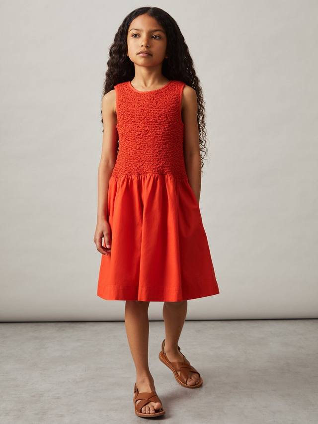 Детское платье Annabelle без рукавов с защипами из хлопка Reiss, Red
Детское платье Annabelle без рукавов с защипами из хлопка Reiss, Red