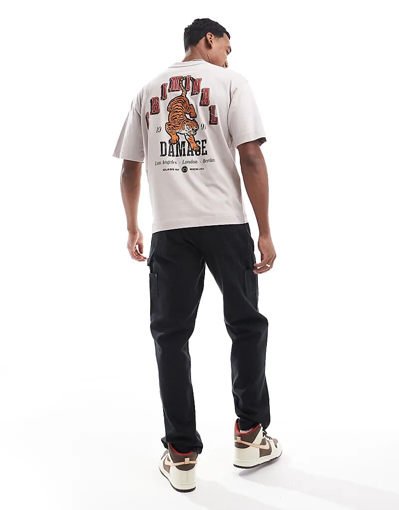 Футболка команды тигра серого цвета Criminal Damage
Футболка команды тигра серого цвета Criminal Damage