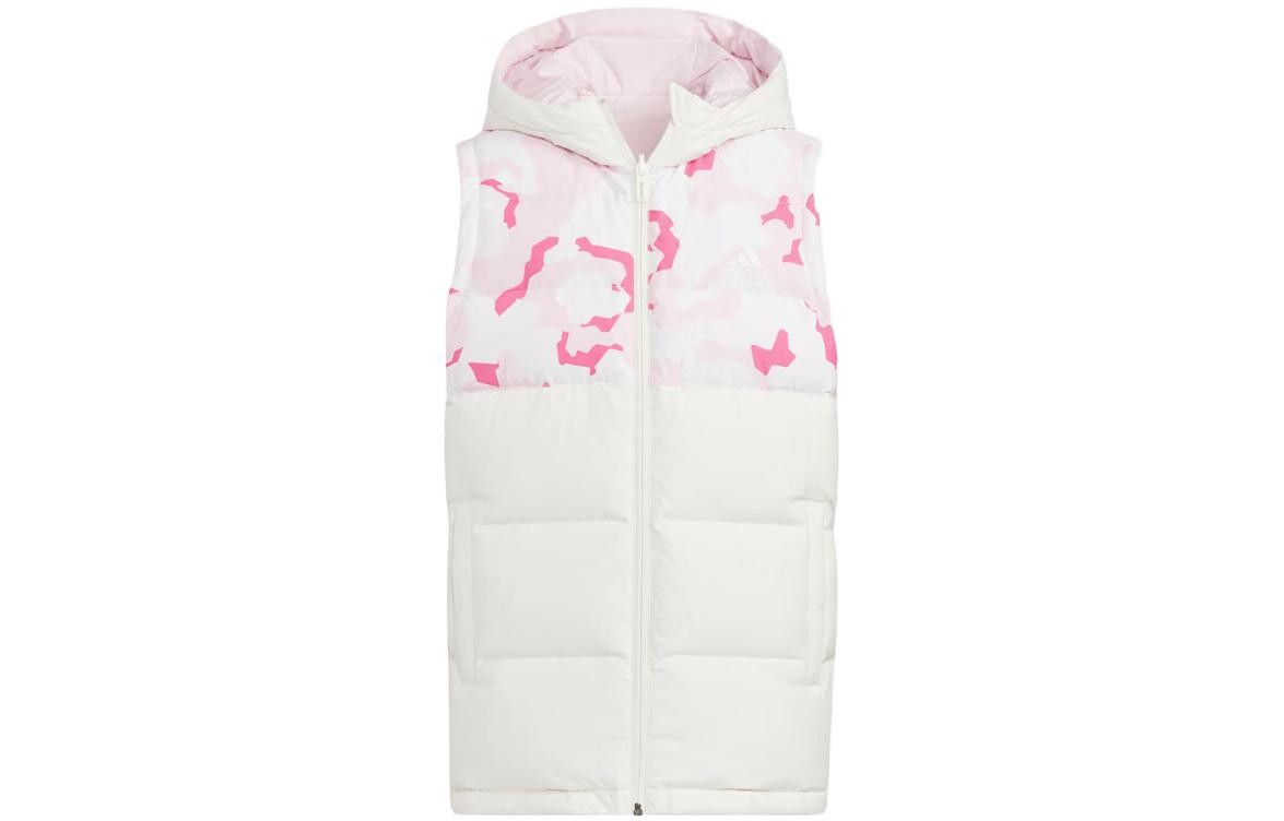 Жилет двусторонний пуховый Adidas, белый/розовый
Жилет двусторонний пуховый Adidas, белый/розовый