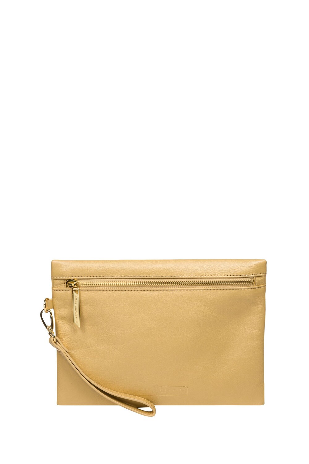 Кожаный клатч с меловым шрифтом Pure Luxuries London, желтый
Кожаный клатч с меловым шрифтом Pure Luxuries London, желтый