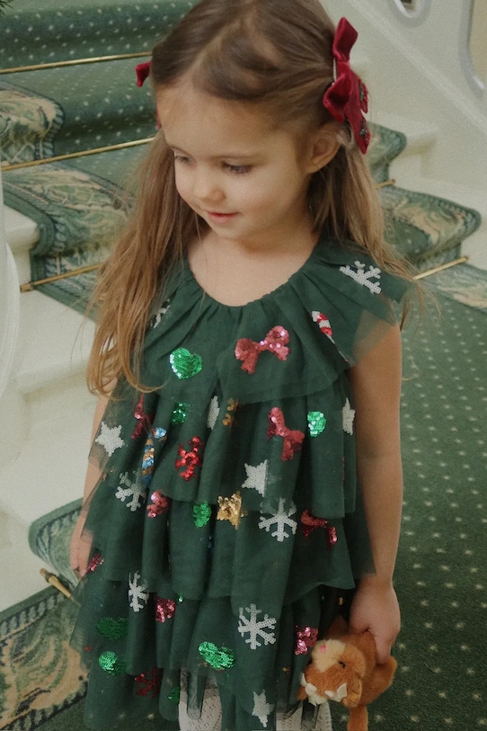 Детское платье YVONNE CHRISTMAS DRESS Konges Sløjd, зеленый
Детское платье YVONNE CHRISTMAS DRESS Konges Sløjd, зеленый
