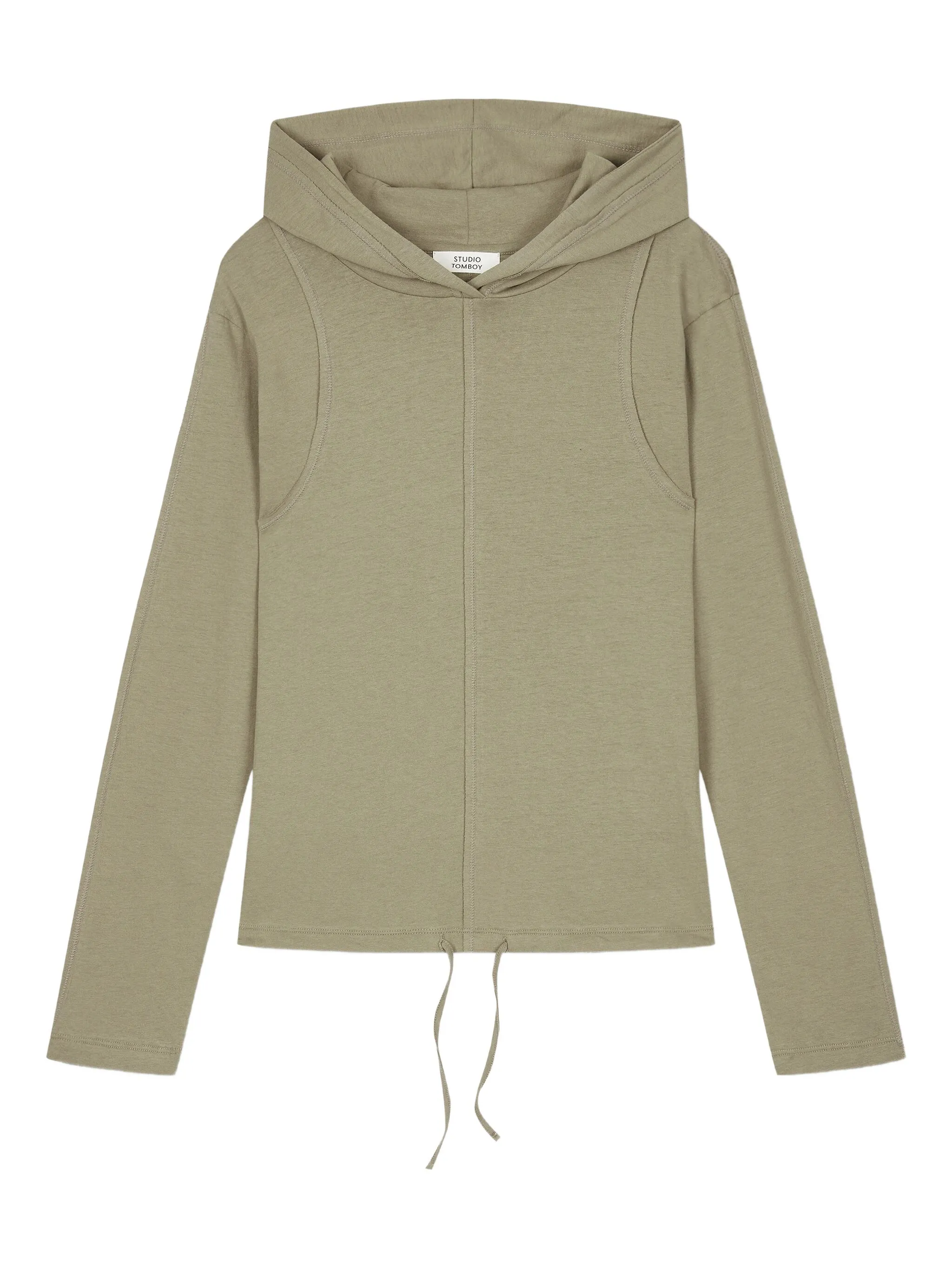 Многослойное худи Tomboy, зеленый
Многослойное худи Tomboy, зеленый