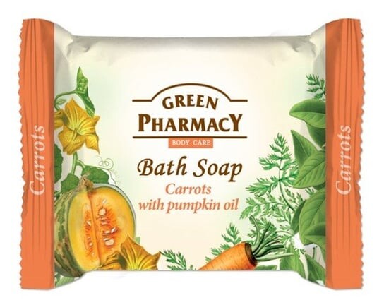 Зеленая Аптека, Туалетное мыло с маслом моркови и тыквенных семечек, 100 г, Green Pharmacy
Зеленая Аптека, Туалетное мыло с маслом моркови и тыквенных семечек, 100 г, Green Pharmacy