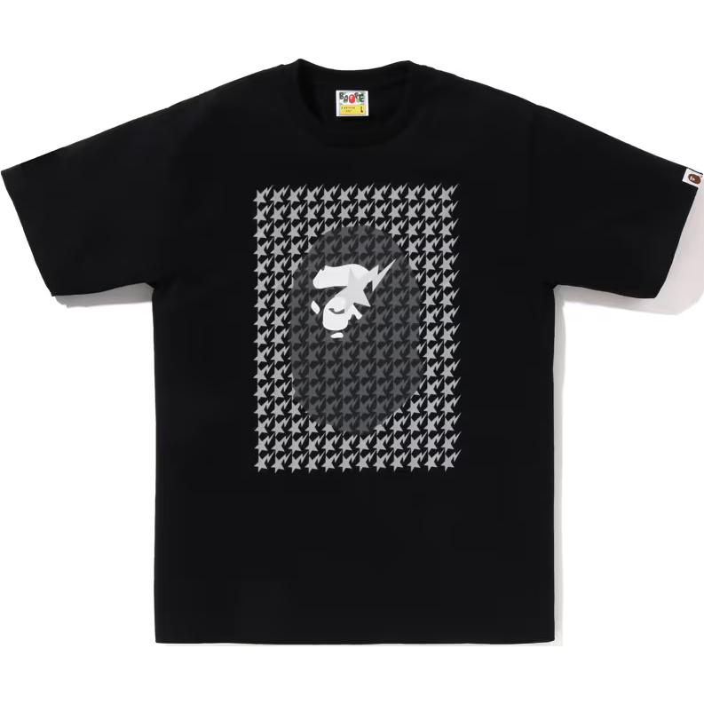 Футболка Bape Sta Houndstooth Ape Head A BATHING APE, черный
Футболка Bape Sta Houndstooth Ape Head A BATHING APE, черный