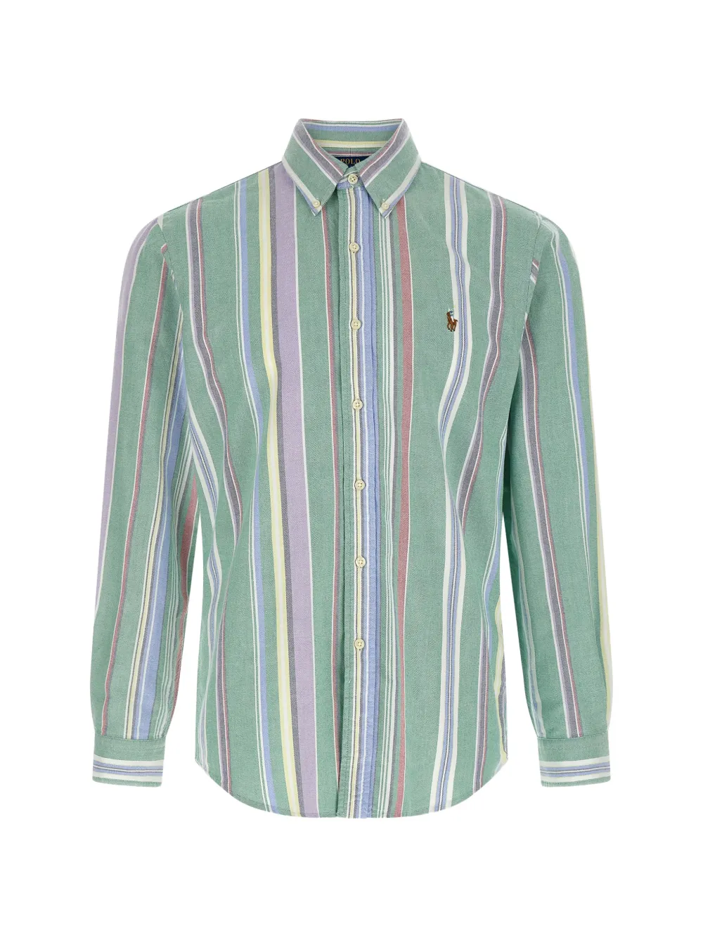 Рубашка в полоску с вышивкой логотипа Polo Ralph Lauren, зеленый
Рубашка в полоску с вышивкой логотипа Polo Ralph Lauren, зеленый