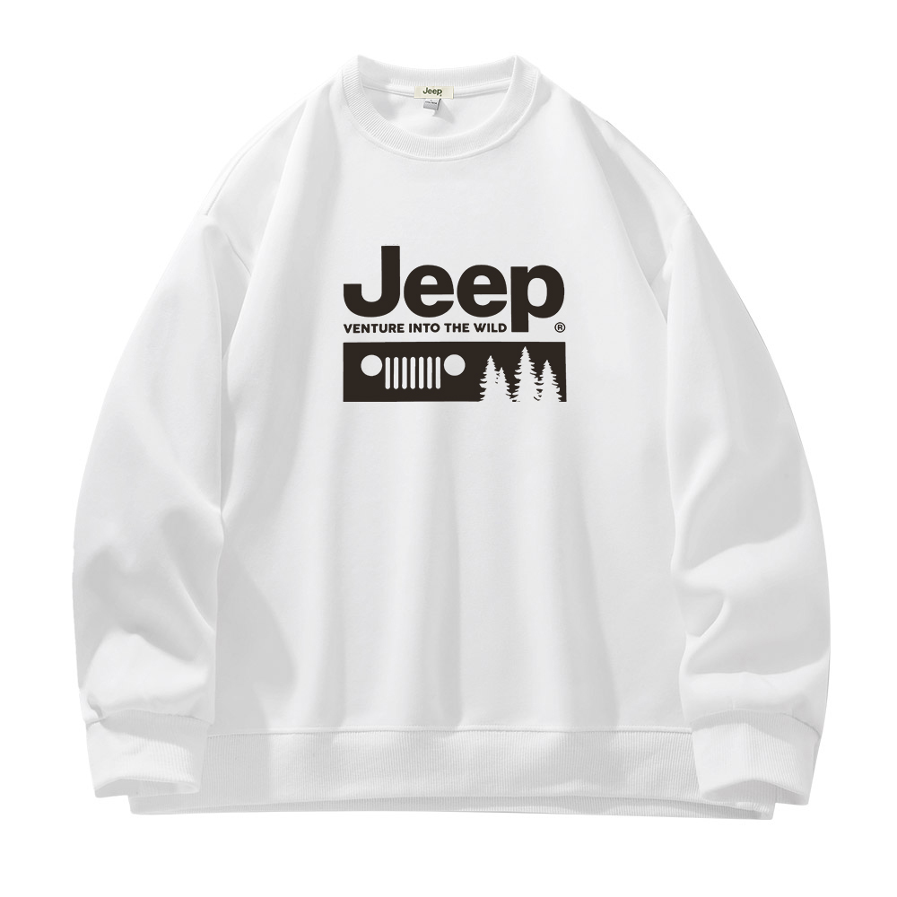 Унисекс свитшот Jeep, белый
Унисекс свитшот Jeep, белый