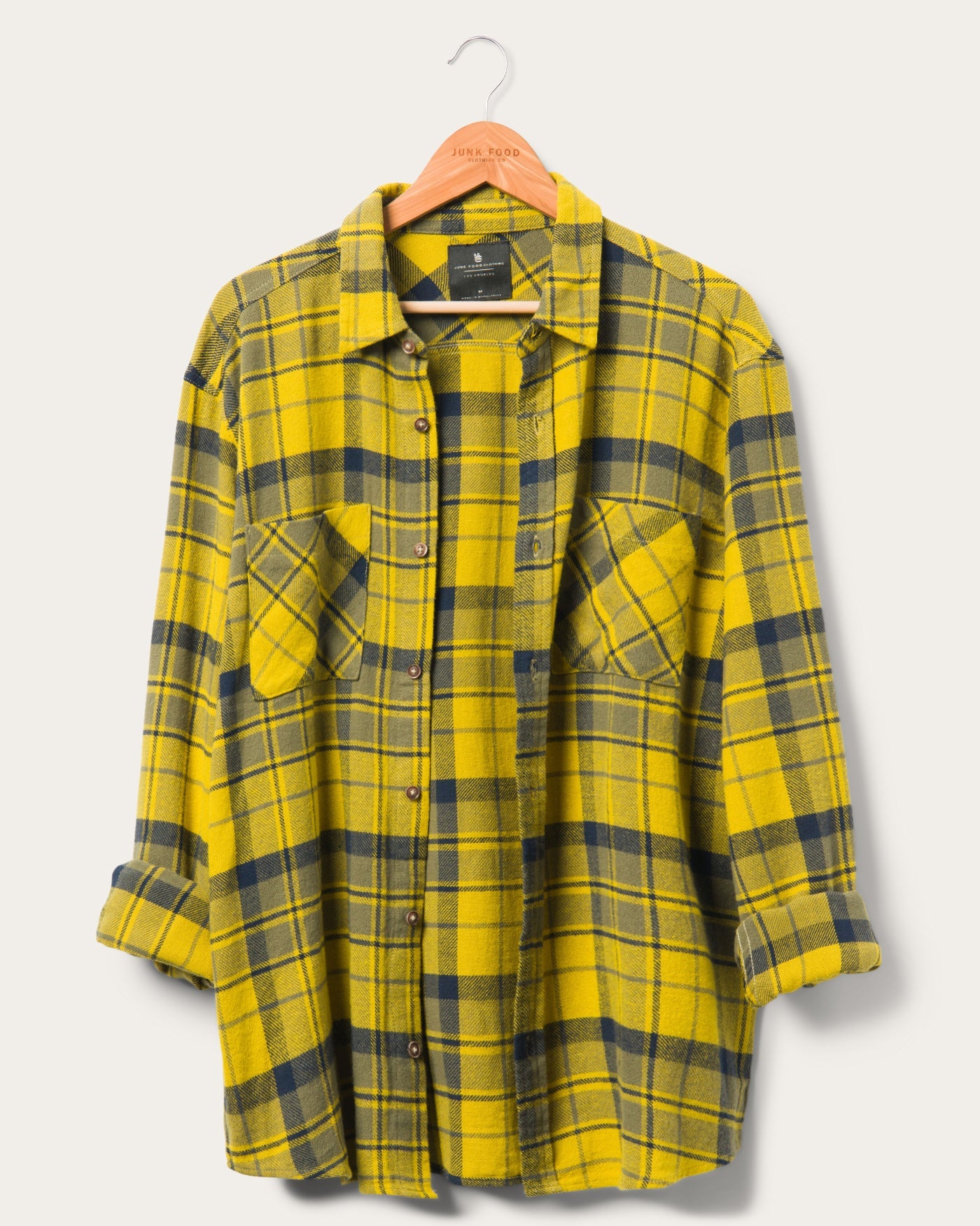 Рубашка с длинным рукавом Jude с двумя карманами Junk Food Clothing, цвет golden palm
Рубашка с длинным рукавом Jude с двумя карманами Junk Food Clothing, цвет golden palm