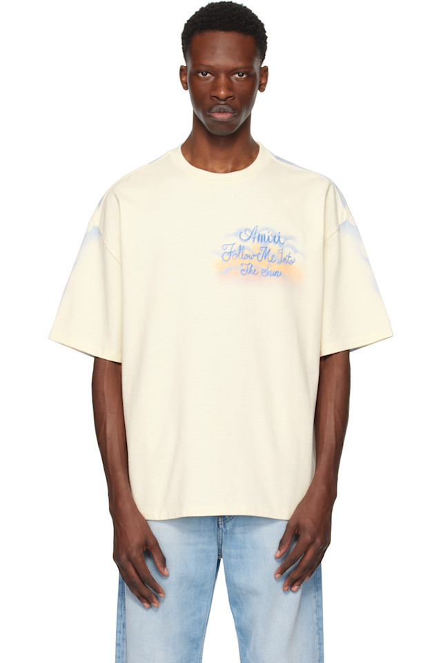Футболка «Follow me» Amiri, цвет ivory
Футболка «Follow me» Amiri, цвет ivory