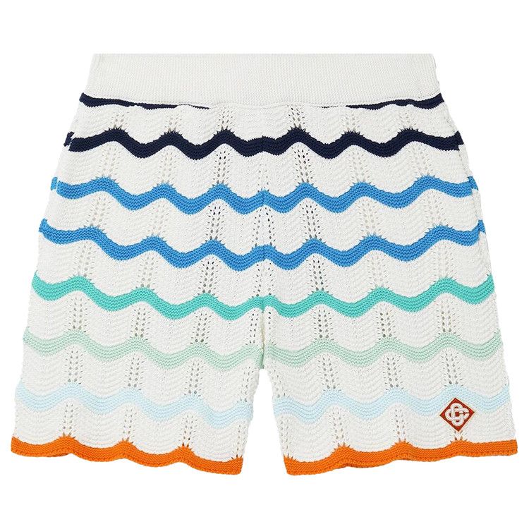 Шорты Casablanca Gradient Wave Crochet Shorts, Multicolor
Шорты Casablanca Gradient Wave Crochet Shorts, Multicolor