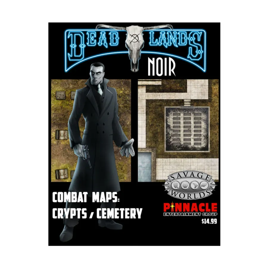 Флип-карта - Кладбище и склеп, Deadlands Noir
Флип-карта - Кладбище и склеп, Deadlands Noir