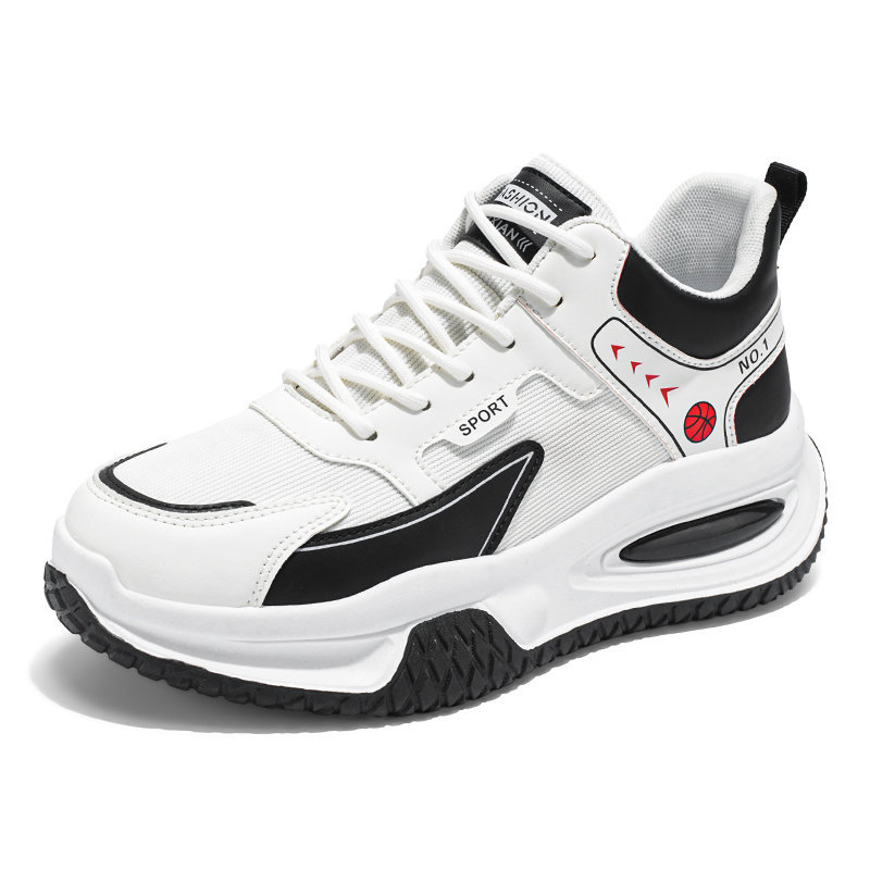 Мужские низкие кроссовки для скейтбординга, увеличивающие рост, противоскользящие, амортизирующие, устойчивые к истиранию TONYBEAR, White Black
Мужские низкие кроссовки для скейтбординга, увеличивающие рост, противоскользящие, амортизирующие, устойчивые к истиранию TONYBEAR, White Black