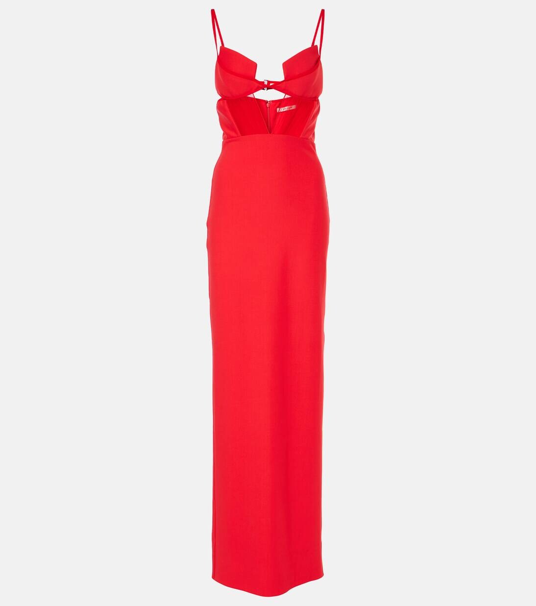 Платье макси из крепа Nensi Dojaka, красный
Платье макси из крепа Nensi Dojaka, красный