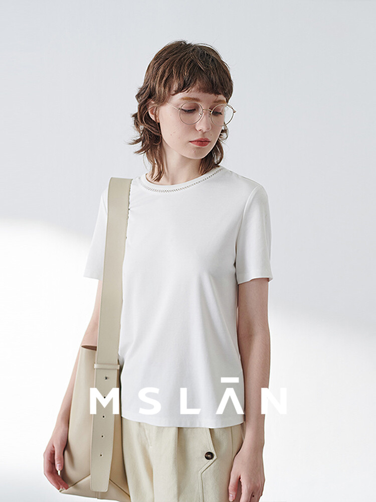 Футболка MSlan с короткими рукавами и полым воротником, черный
Футболка MSlan с короткими рукавами и полым воротником, черный